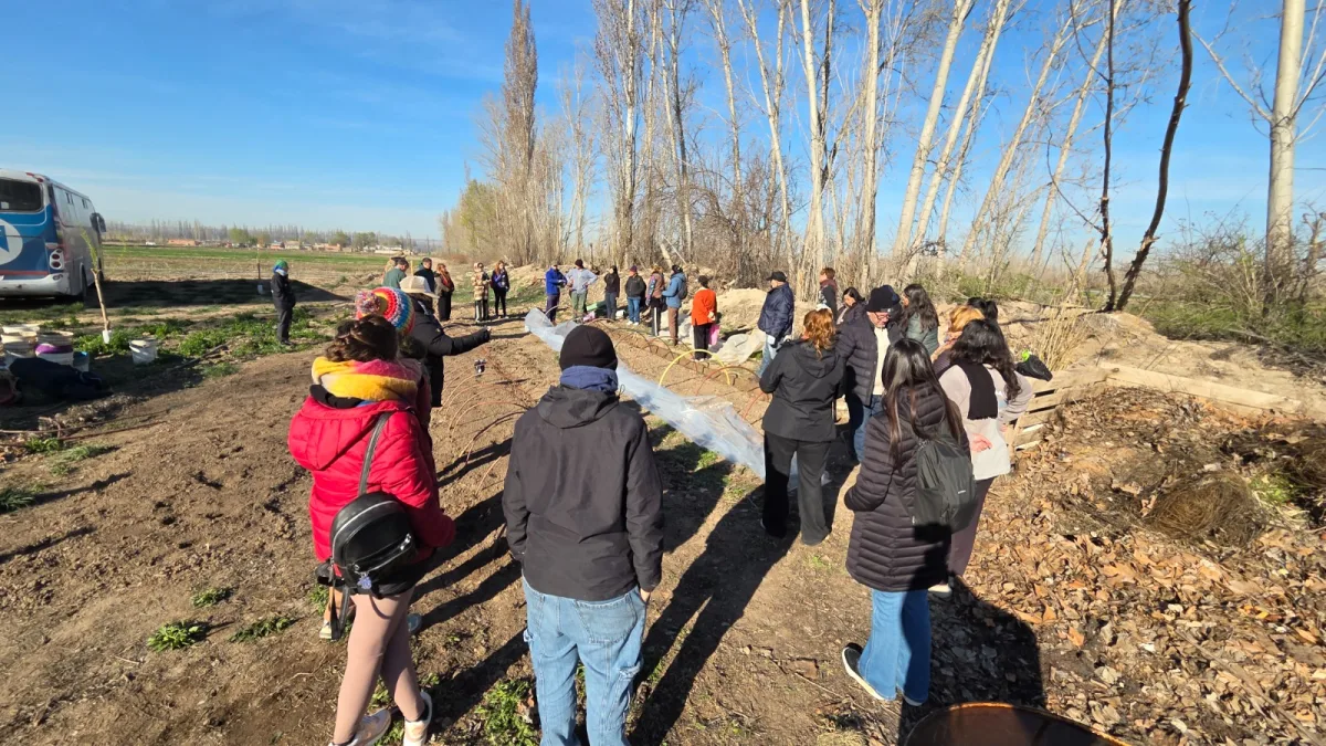 Capacitación en huerta primavera-verano para vecinos de Roca