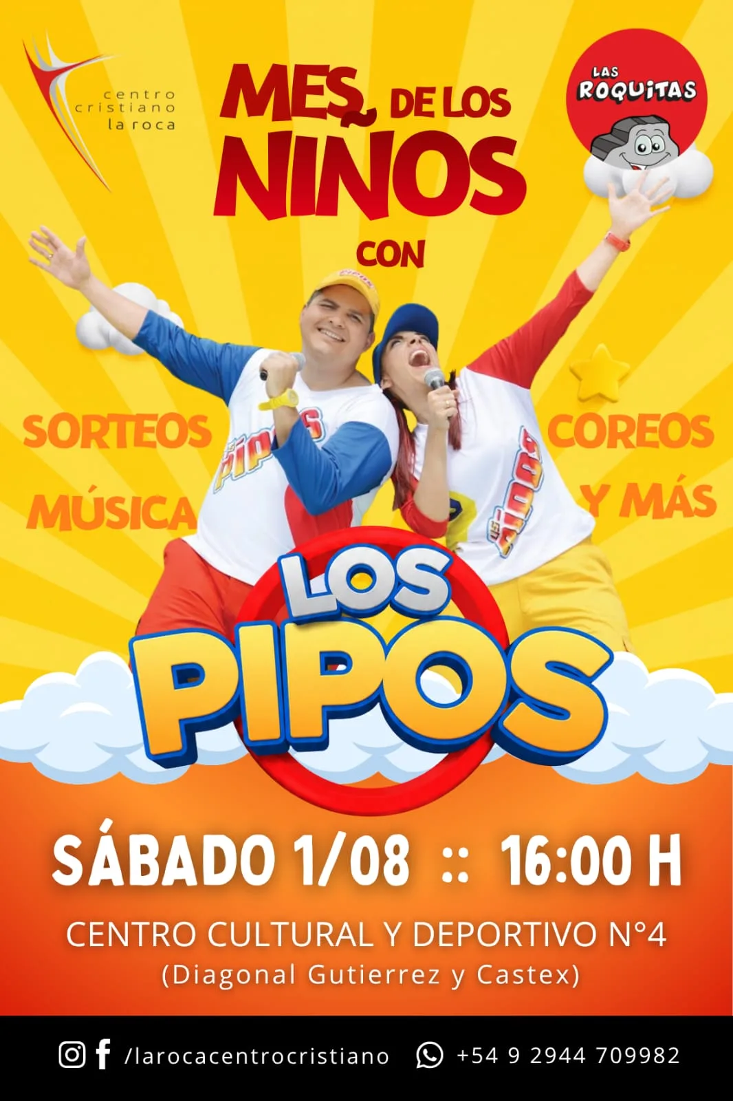 Gran jornada infantil en el Centro Cultural y Deportivo N°4