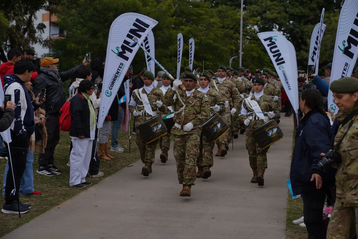 Éxito del Primer Encuentro de Bandas Militares en Corrientes