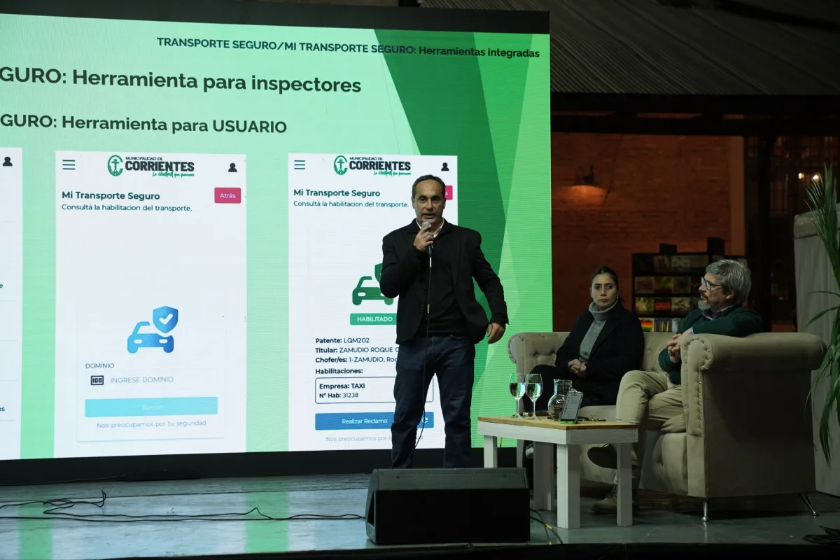 Funcionamiento de aplicaciones para un transporte seguro en la ciudad