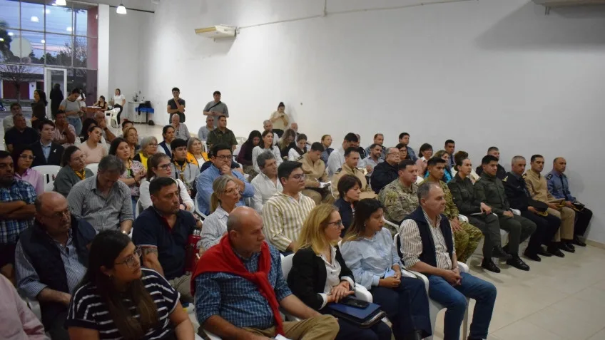 El intendente presentó el COE ante la posibilidad de lluvias intensas