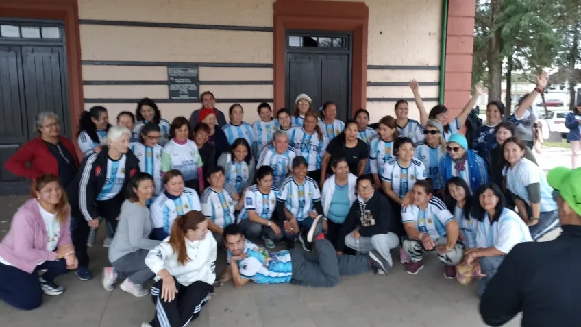 Goya Baila ofreció clase especial en la Estación de los Niños