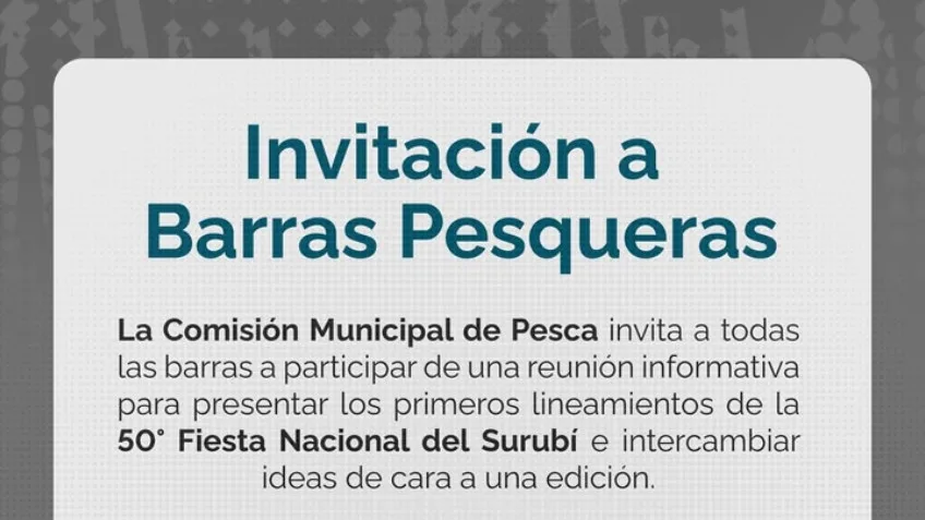 Goya se prepara para la 50° Fiesta Nacional del Surubí