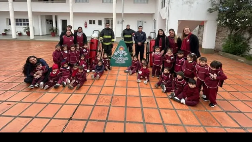 Los Bomberos de Goya celebraron el Día del Amigo con la comunidad