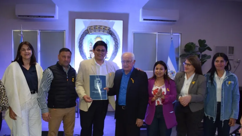 Reconocimiento a Ramón Sosa en el Concejo Deliberante de Goya