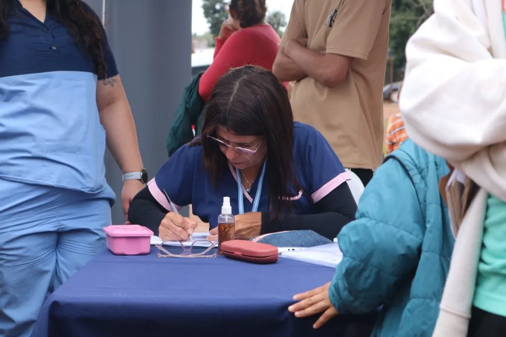 Servicios de salud y vacunación llegan al barrio San Miguel