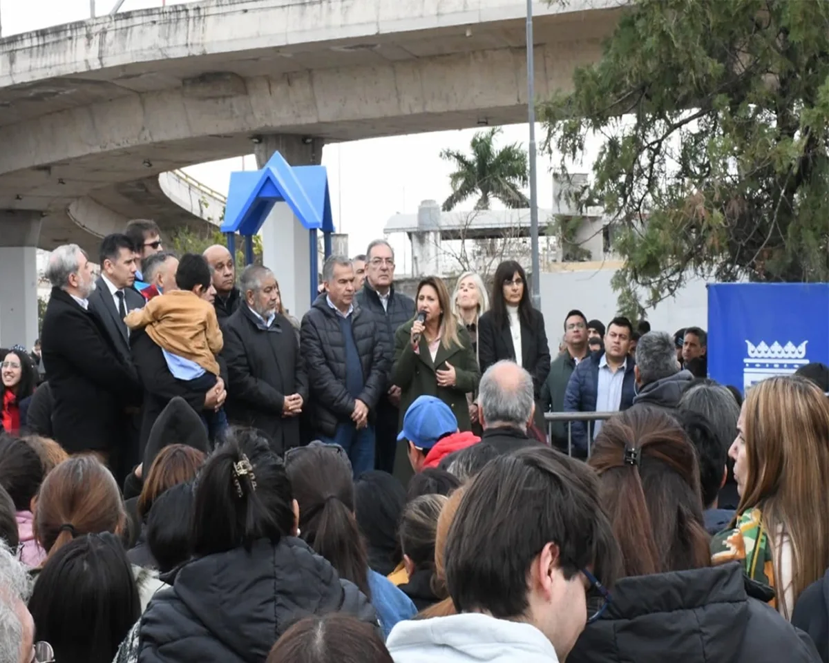 Inauguración del Paseo Dardo del Valle Gómez en Santiago del Estero
