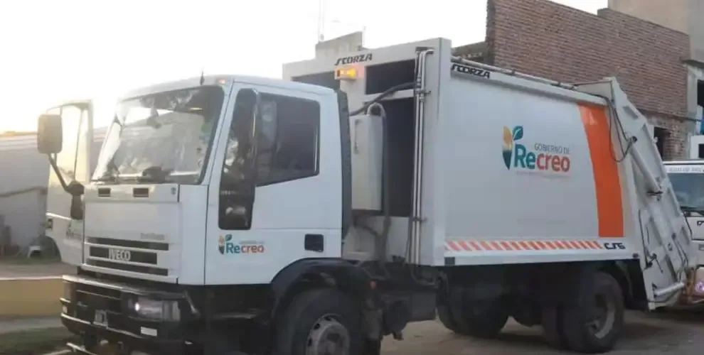 Modificaciones en la recolección de residuos en Recreo