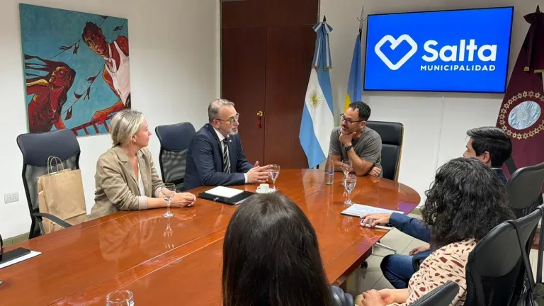 El Planetario Móvil se instaló en el parque San Martín