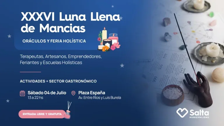 Feria de emprendedores holísticos se instala en plaza España