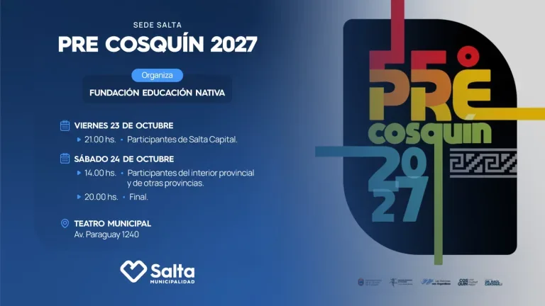 Inicio del Pre Cosquín 2027 en el Teatro Municipal