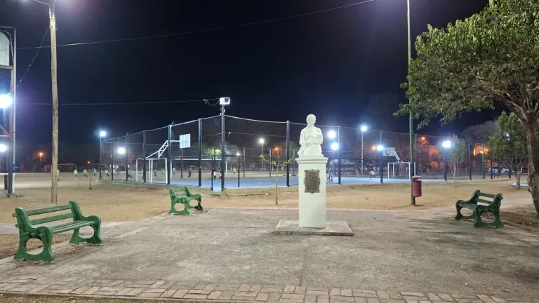 Mejoras en la plaza de Villa Esmeralda para mayor seguridad