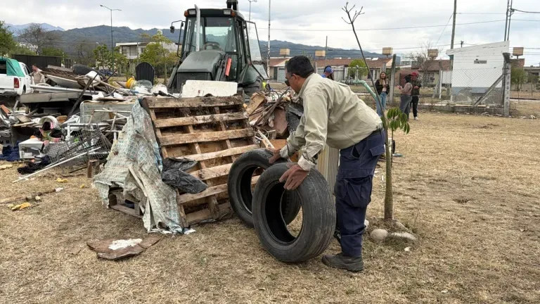 Operativo en zona norte recolectó 6 toneladas de chatarra