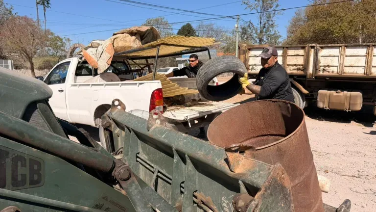 San Luis recolectó 6 toneladas de chatarra en operativo de descacharrado