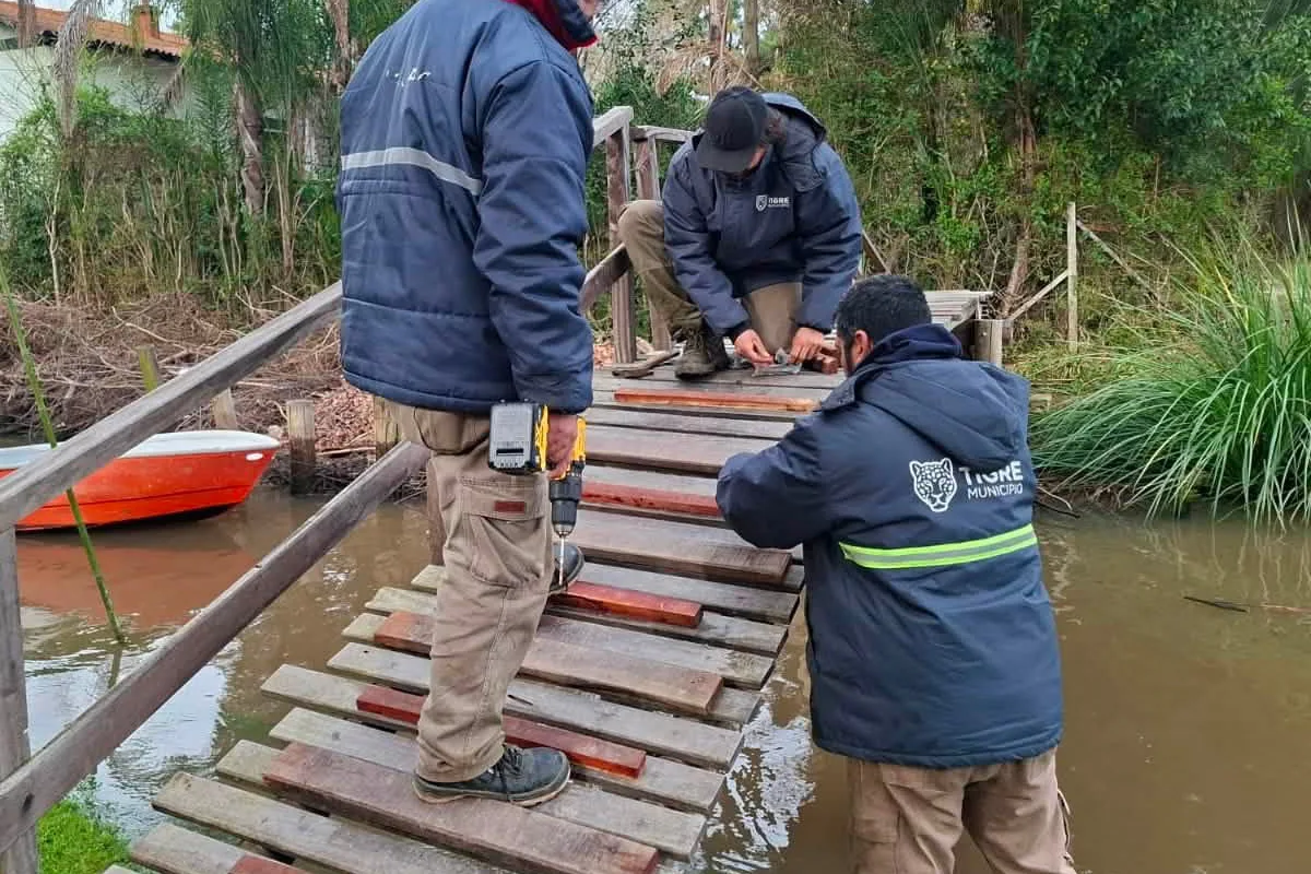 Mejoras en accesos y seguridad en el Delta de Tigre
