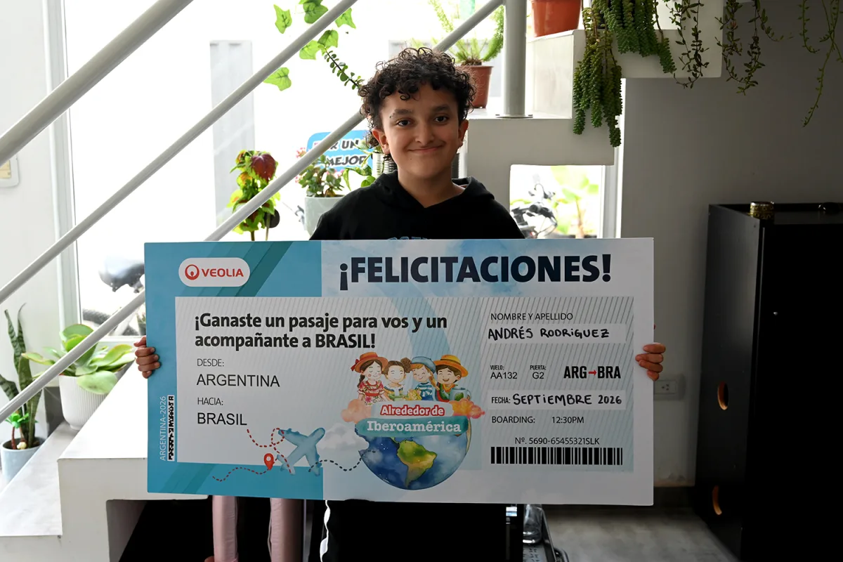 Un niño de El Talar ganó un concurso ambiental y representará a Argentina
