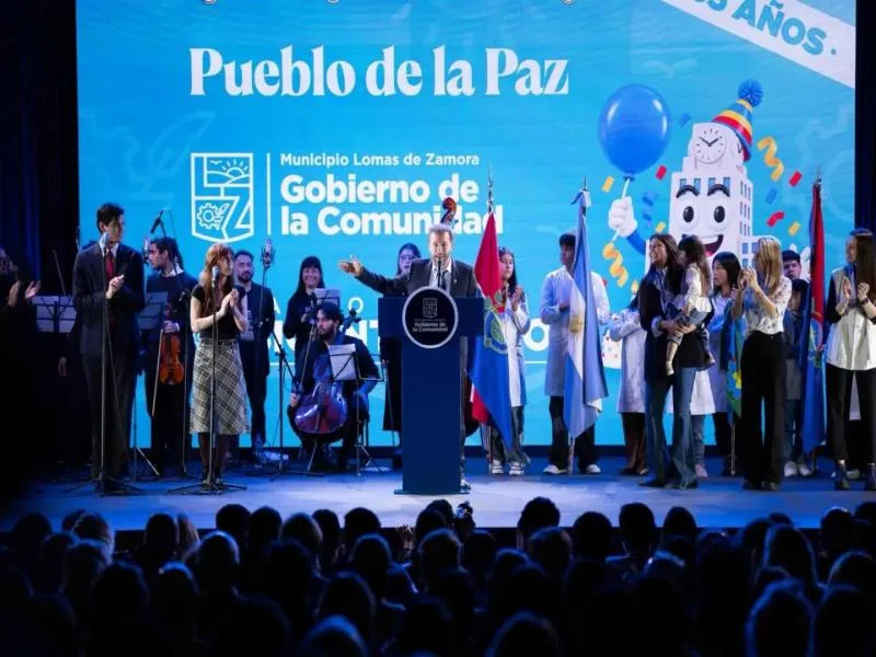 Lomas de Zamora celebra su 165° aniversario con diversas actividades