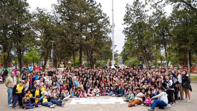 Celebración del Día del Scout reunió a más de 150 personas en Tafí Viejo
