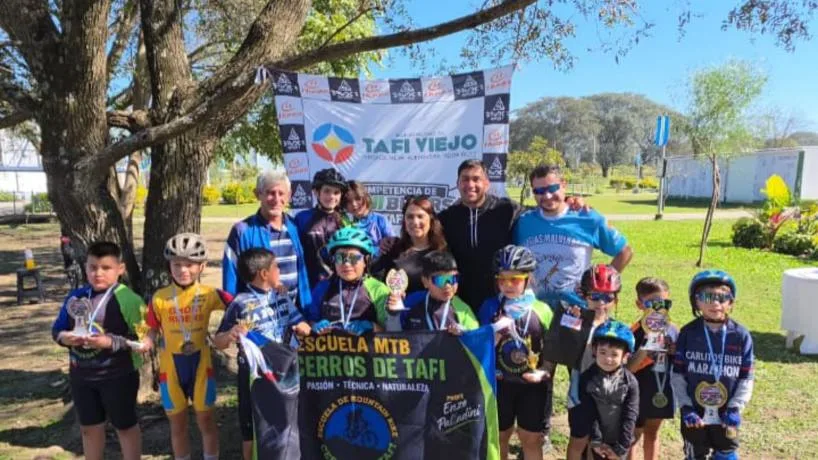 Más de 40 Mini Bikers compitieron en Tafí Viejo