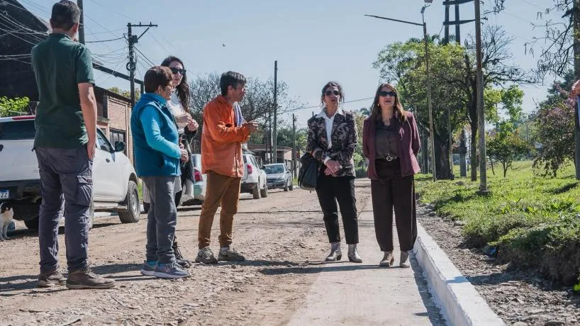 Mejoras en el barrio Tiro Federal Argentino para los vecinos