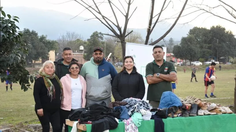 Tafí Viejo realizó un nuevo Ecocanje Textil con gran participación
