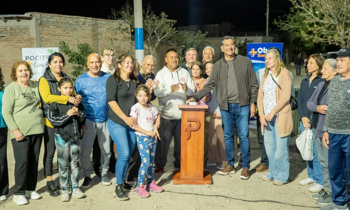 Barrio Manuel Lemos cuenta con nueva iluminación LED