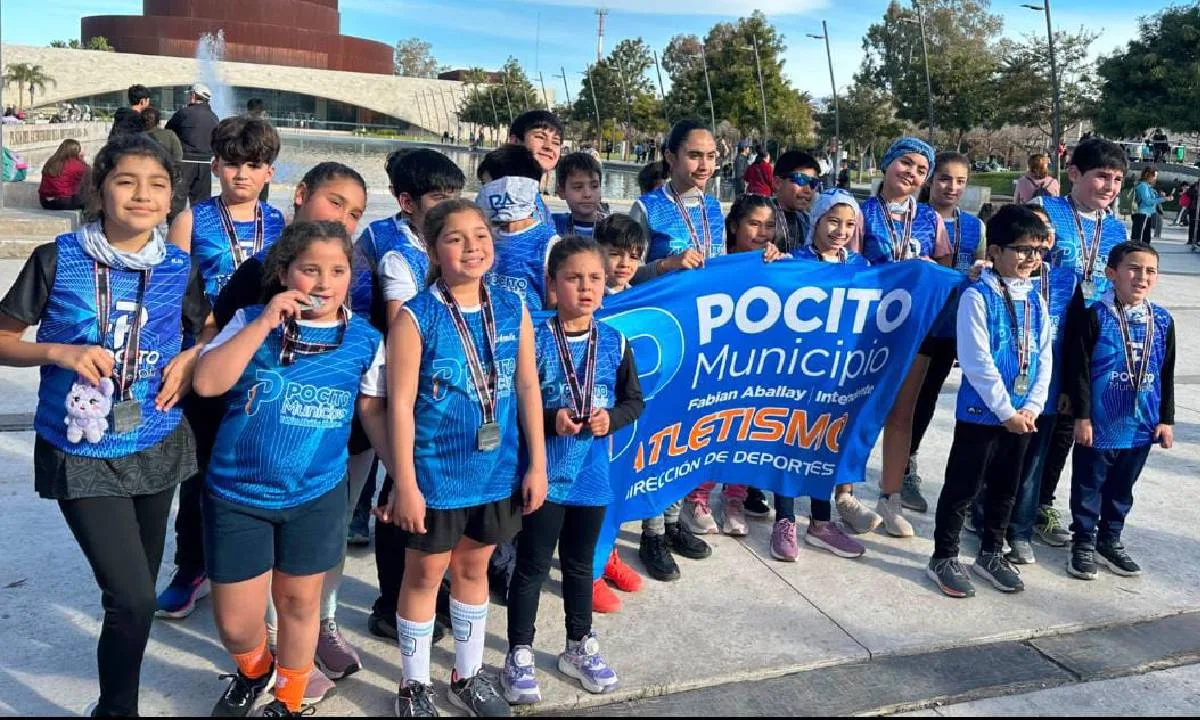 Más de 700 niños disfrutaron de la Run Kids 2026 en Pocito