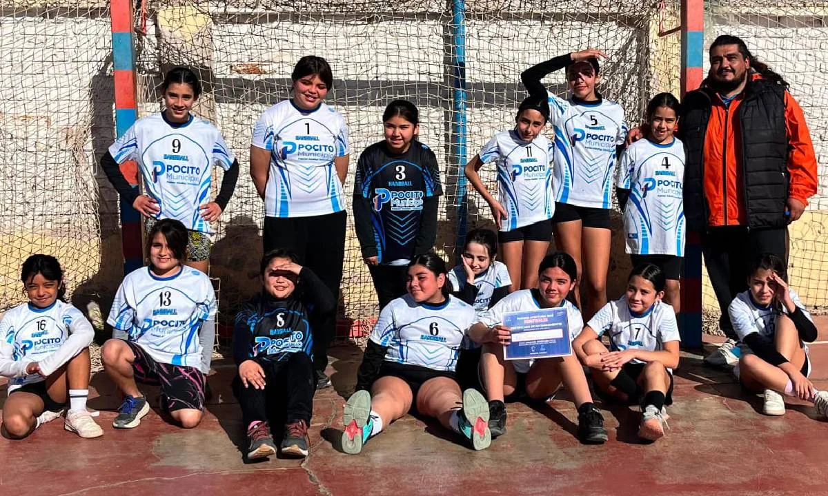 Pocito brilló en el Apertura con tres finales en handball