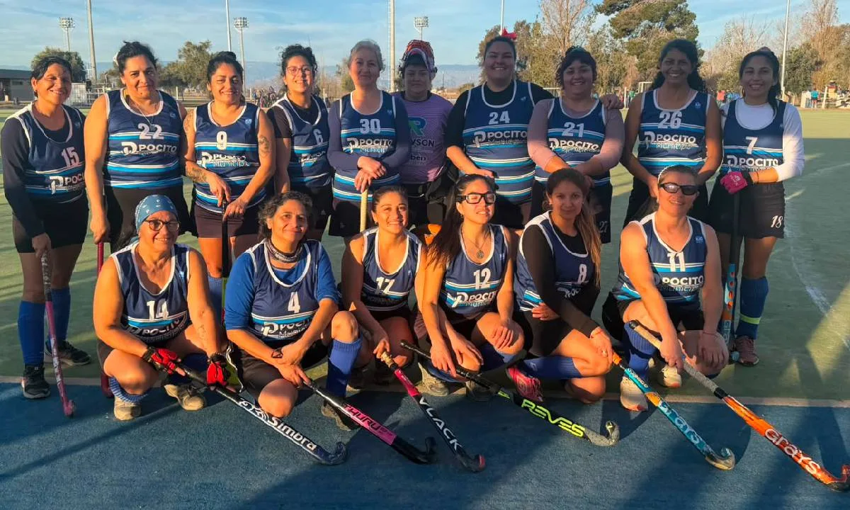 Pocito Norte celebra victorias en el Torneo Apertura de Mamis Hockey