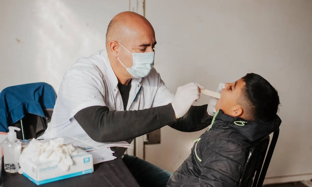 Servicios de salud y prevención en Pocito el 21 de septiembre