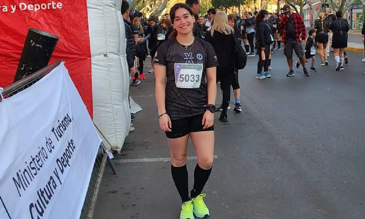 Valentina Castro brilló en el Maratón Internacional de San Juan