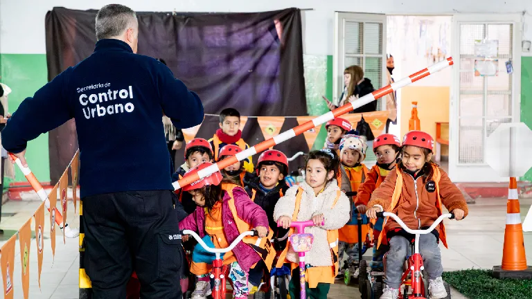 Educación Vial en el Jardín Sueños y Sonrisas de Berazategui