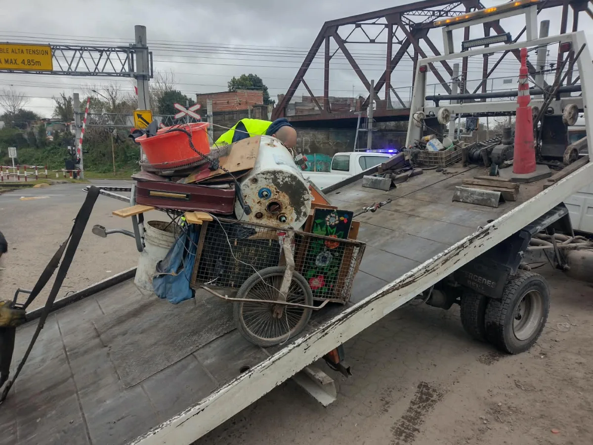 Acciones contra el arrojo de basura en espacios públicos