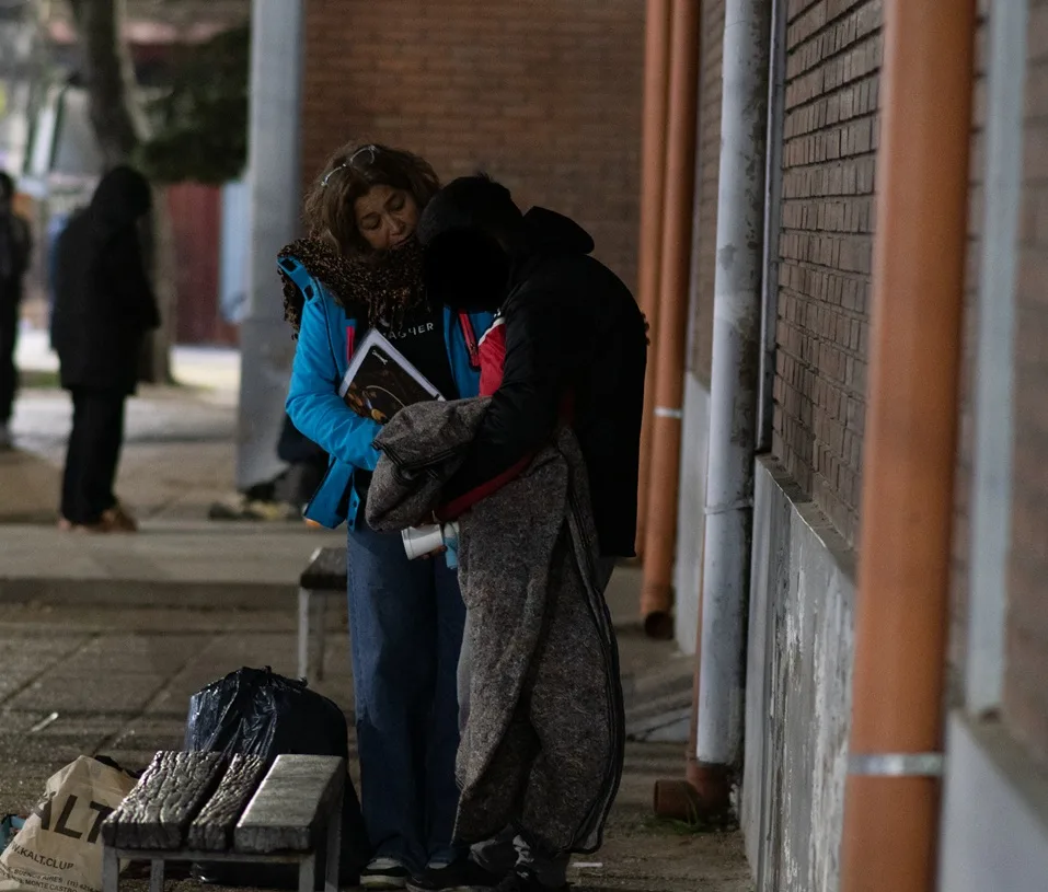 Asistencia a personas en situación de calle en Varela