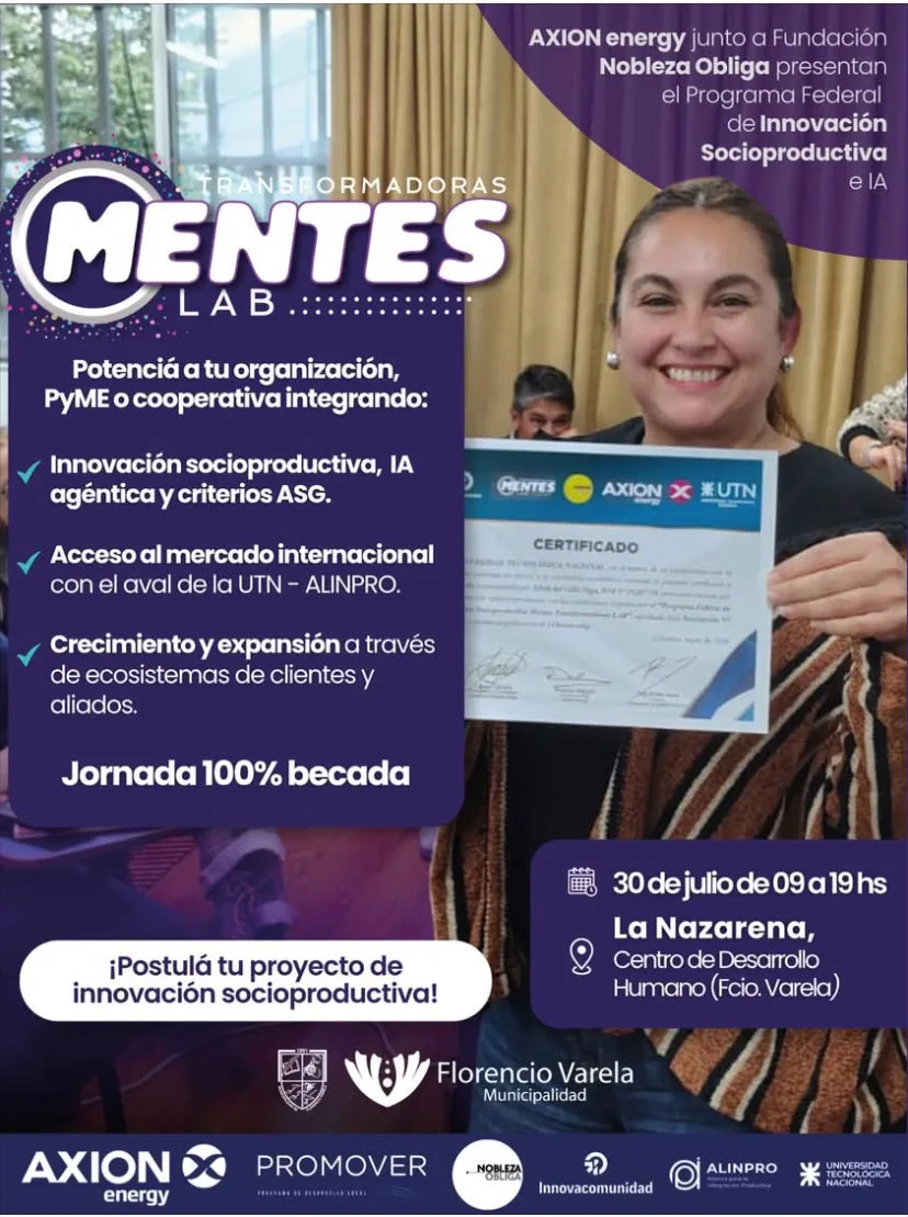Capacitación en innovación y AI para organizaciones locales