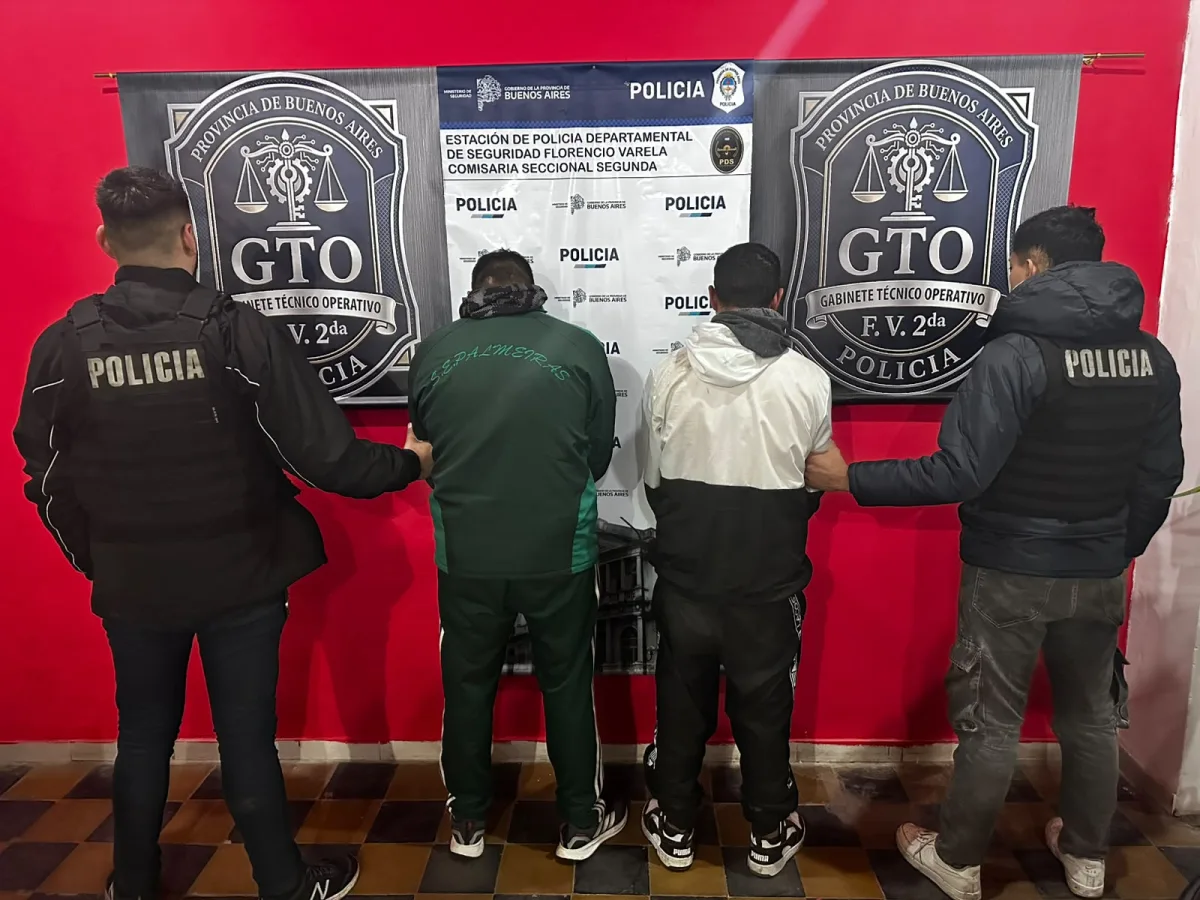 Capturan a dos hombres tras robo a mano armada en San Nicolás