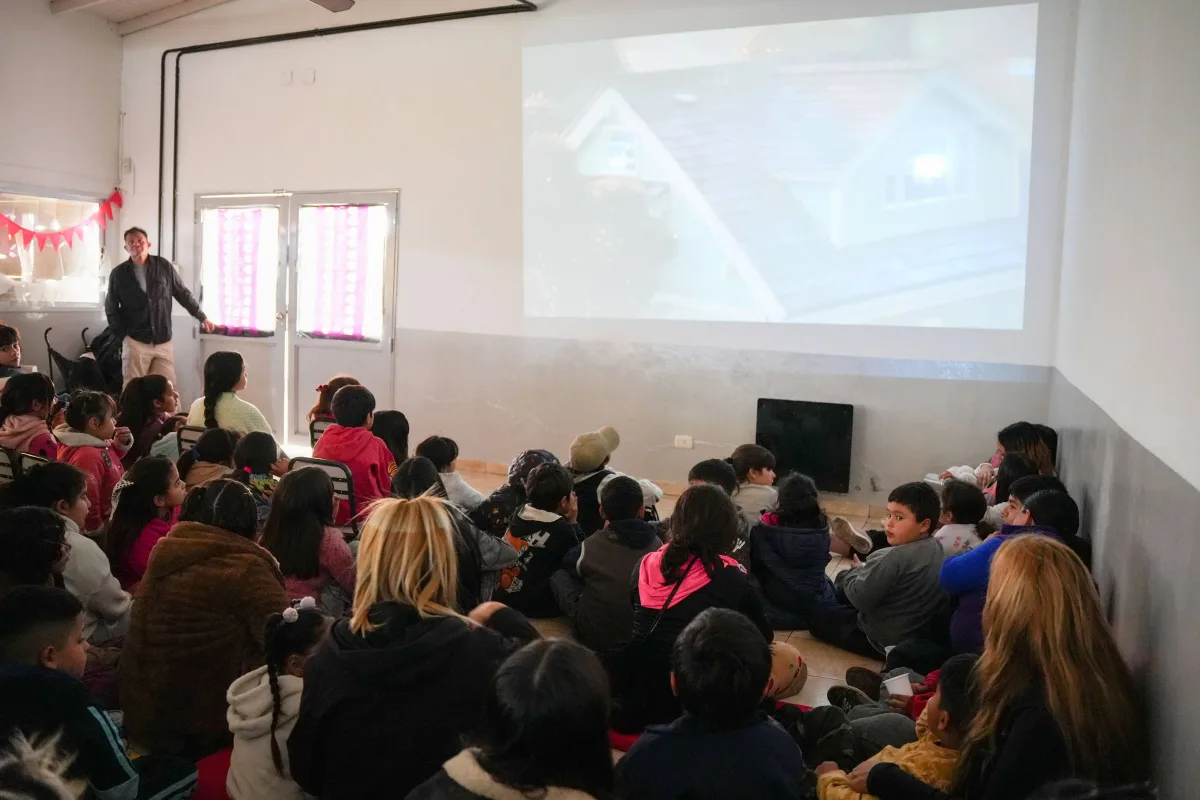 Cine gratuito para niños en Presidente Avellaneda