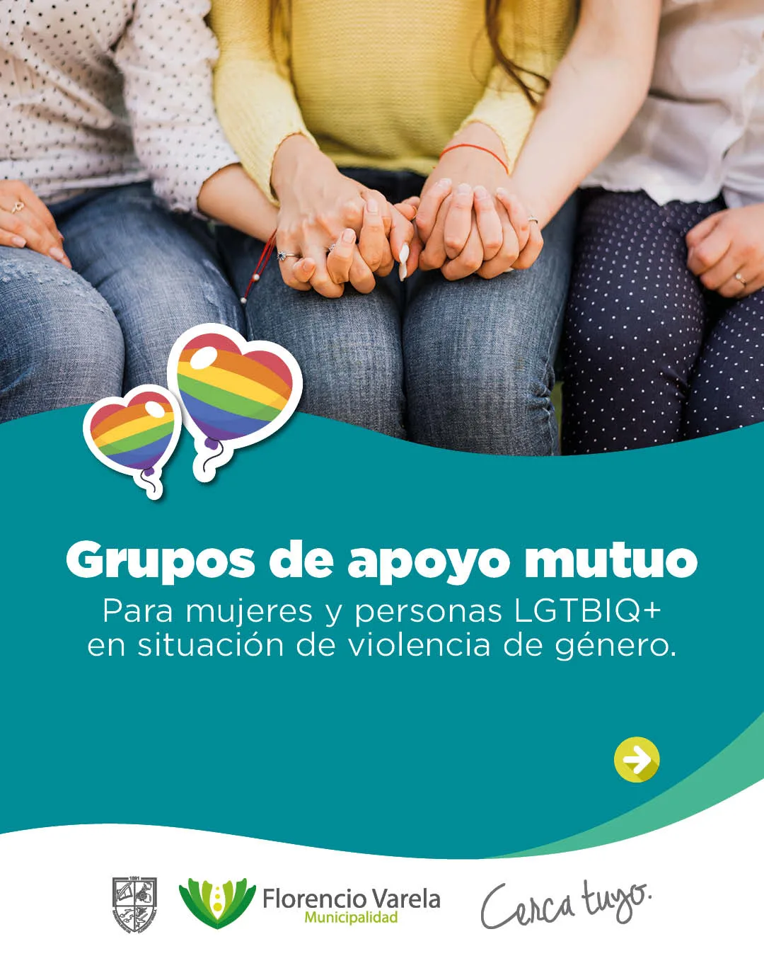Jornadas de apoyo para mujeres y comunidad LGBTIQ+ en agosto