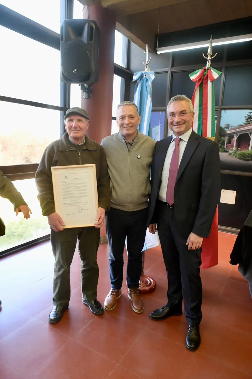 Reconocimientos a la comunidad italiana en Esteban Echeverría