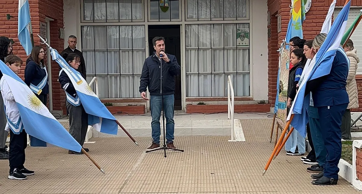 Claraz celebró su 117° aniversario con un acto protocolar