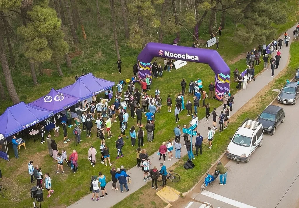 Más de 260 corredores participaron del Desafío del Parque en Necochea