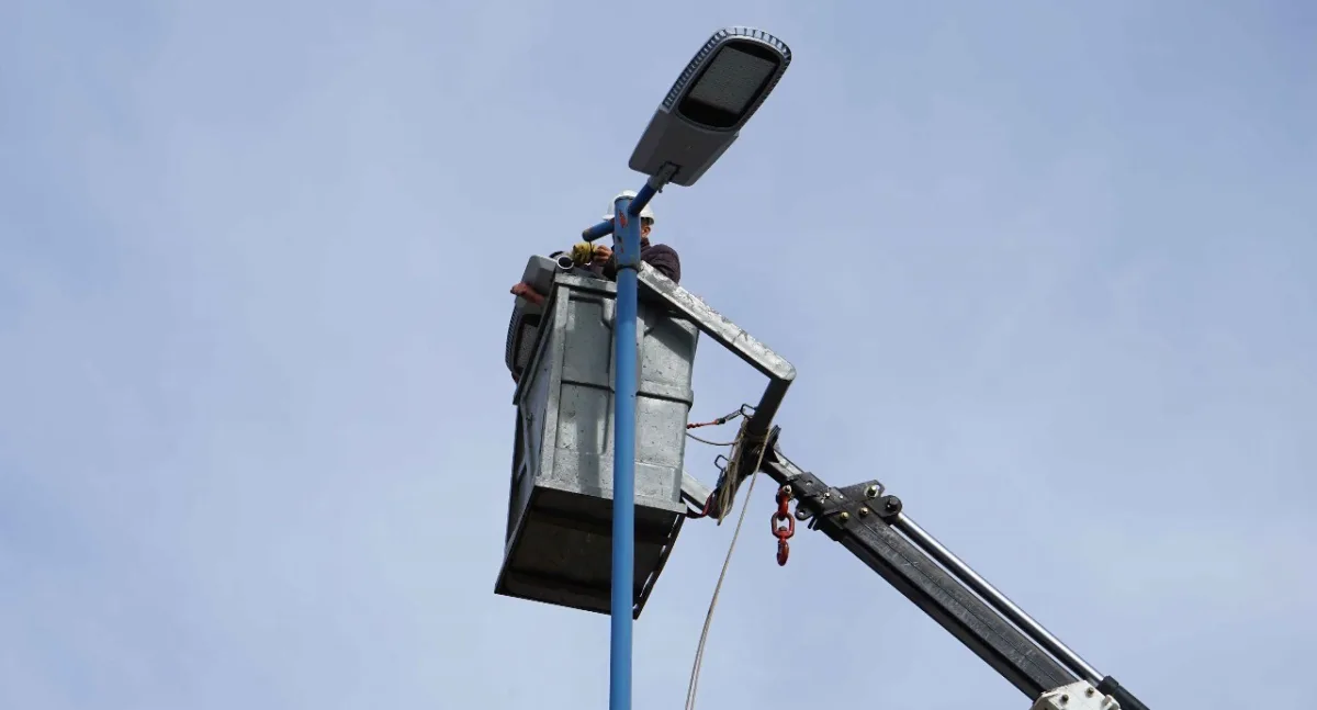 Nuevas luminarias Led mejoran la seguridad en la ciudad