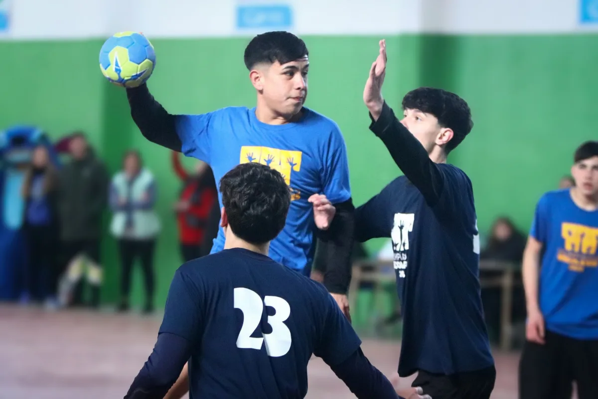 Finales de handball en las Olimpiadas Escolares de La Costa