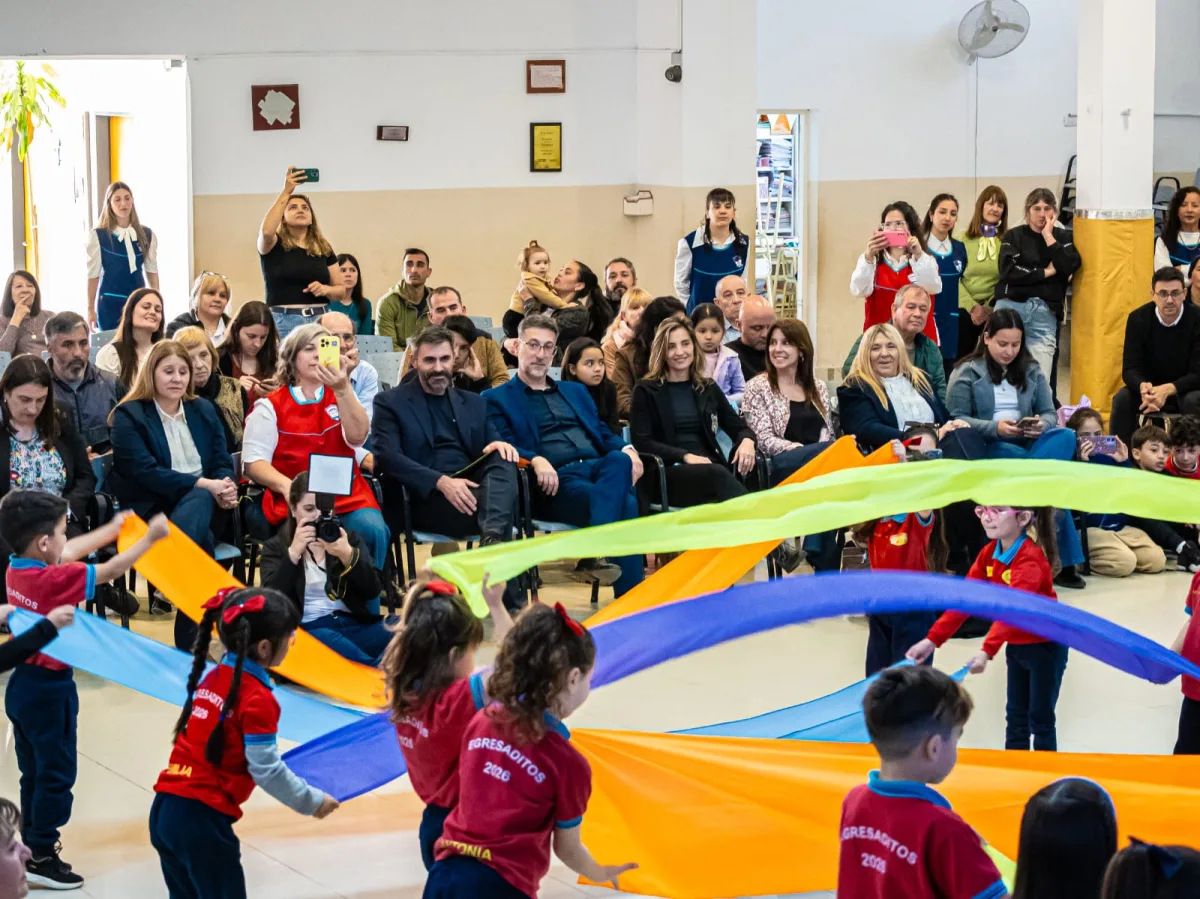 El Jardín de Infantes Arco Iris celebró 25 años de educación integral