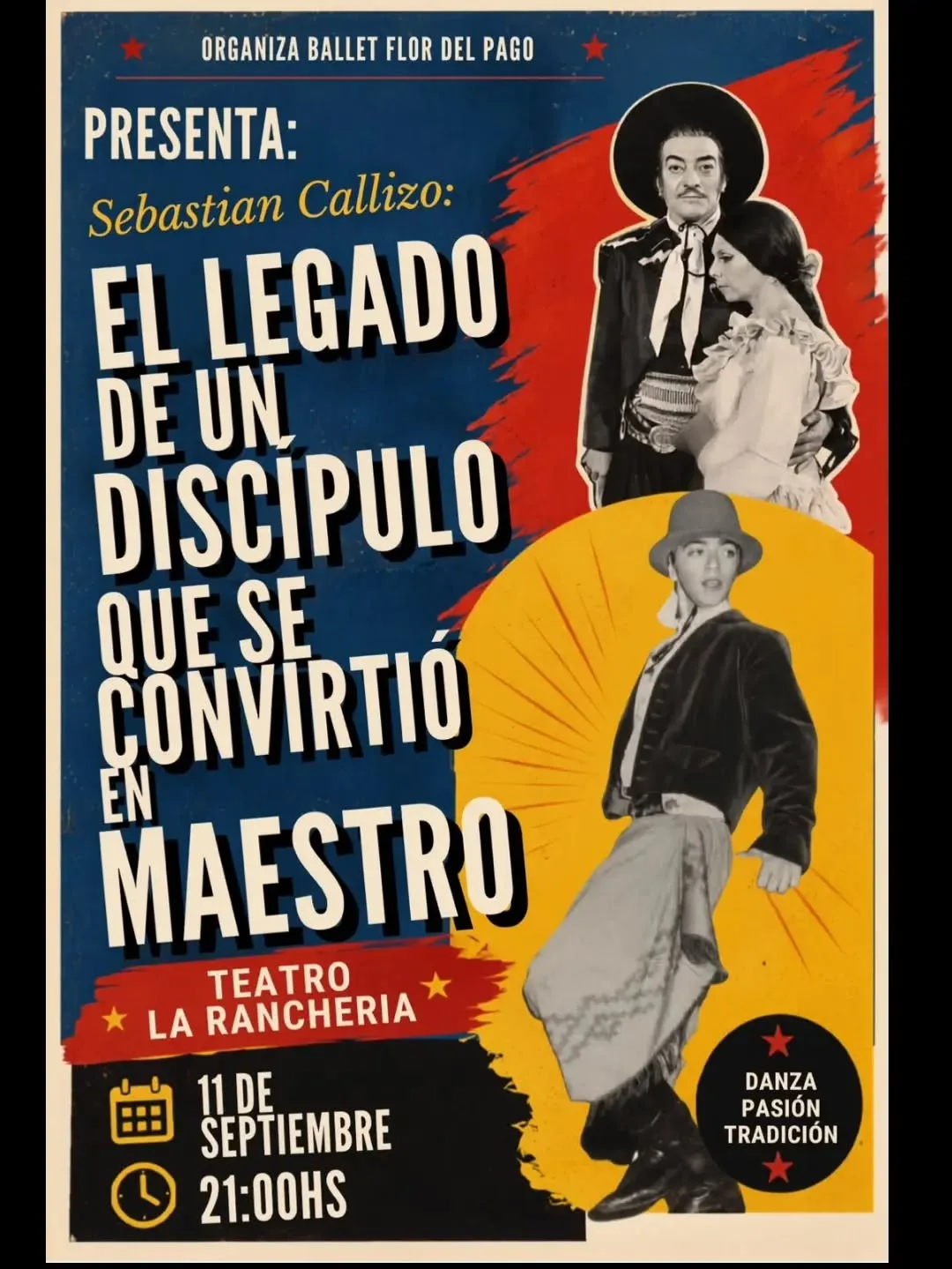 Homenaje a Sebastián Callizo en La Ranchería con danzas folclóricas