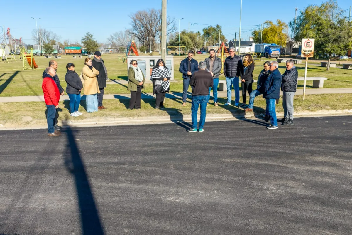 Obras de asfalto mejoran la conexión en el barrio José Hernández