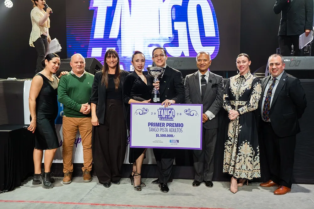 Campana vivió un exitoso Festival Federal de Tango con grandes artistas