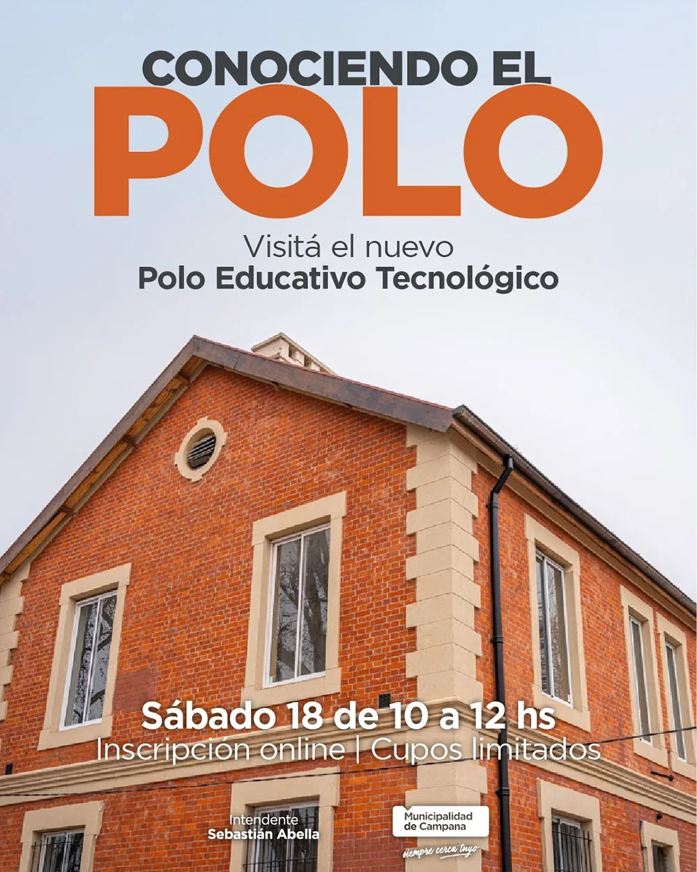 Recorré el nuevo Polo Educativo Tecnológico este sábado