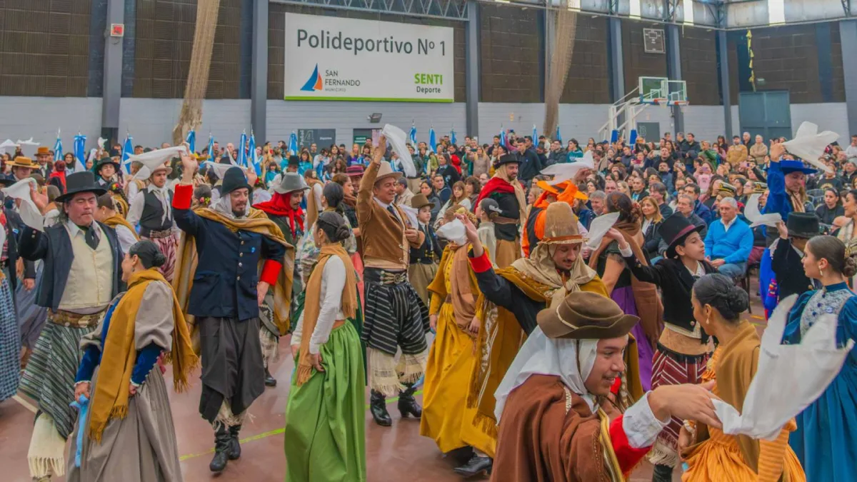 San Fernando celebró el Día de la Independencia con un acto cívico
