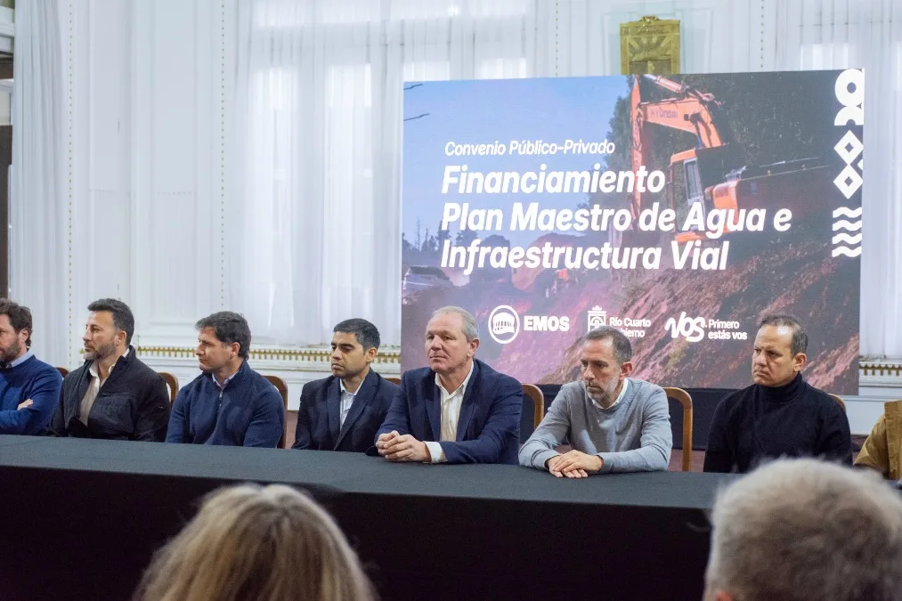 Presentaron el Plan Maestro de Agua y Pavimentación